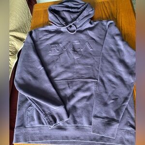 RVCA Men's Deep Purple Hoodie